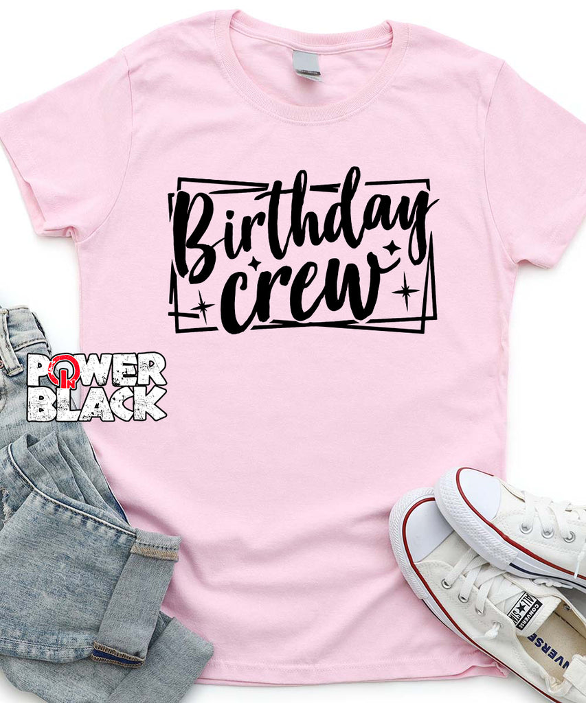 Birthday Shirts – Power In Black